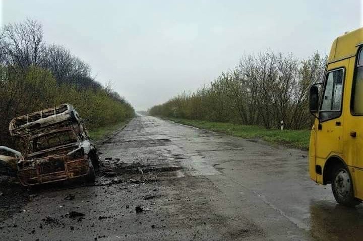 22 квітня узгоджених гуманітарних коридорів для цивільних немає, але з Луганщини евакуюватимуть