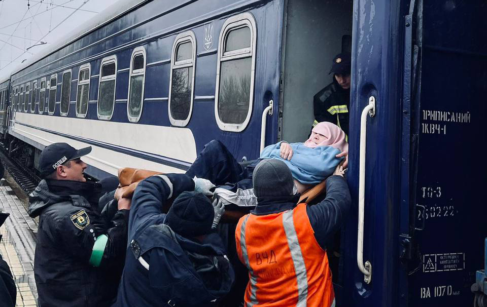 Эвакуация с Донетчины: Поезда на 14 апреля (список, график)