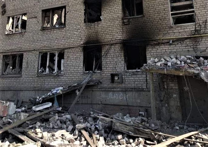 В Попасной от обстрела российской армии обрушился дом, 3 человека погибли, — глава Луганской области