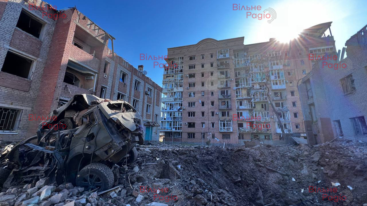 23 травня росіяни знов обстріляли будівлю інязу в Бахмуті на Донеччині
