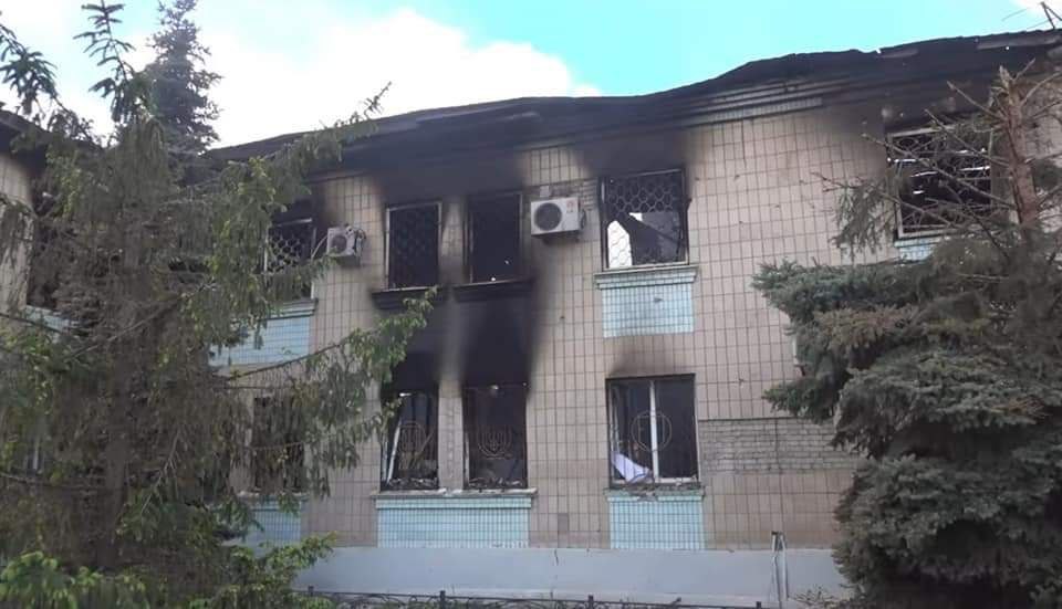 В Горном оккупанты обстреляли школу-интернат, — Гайдай