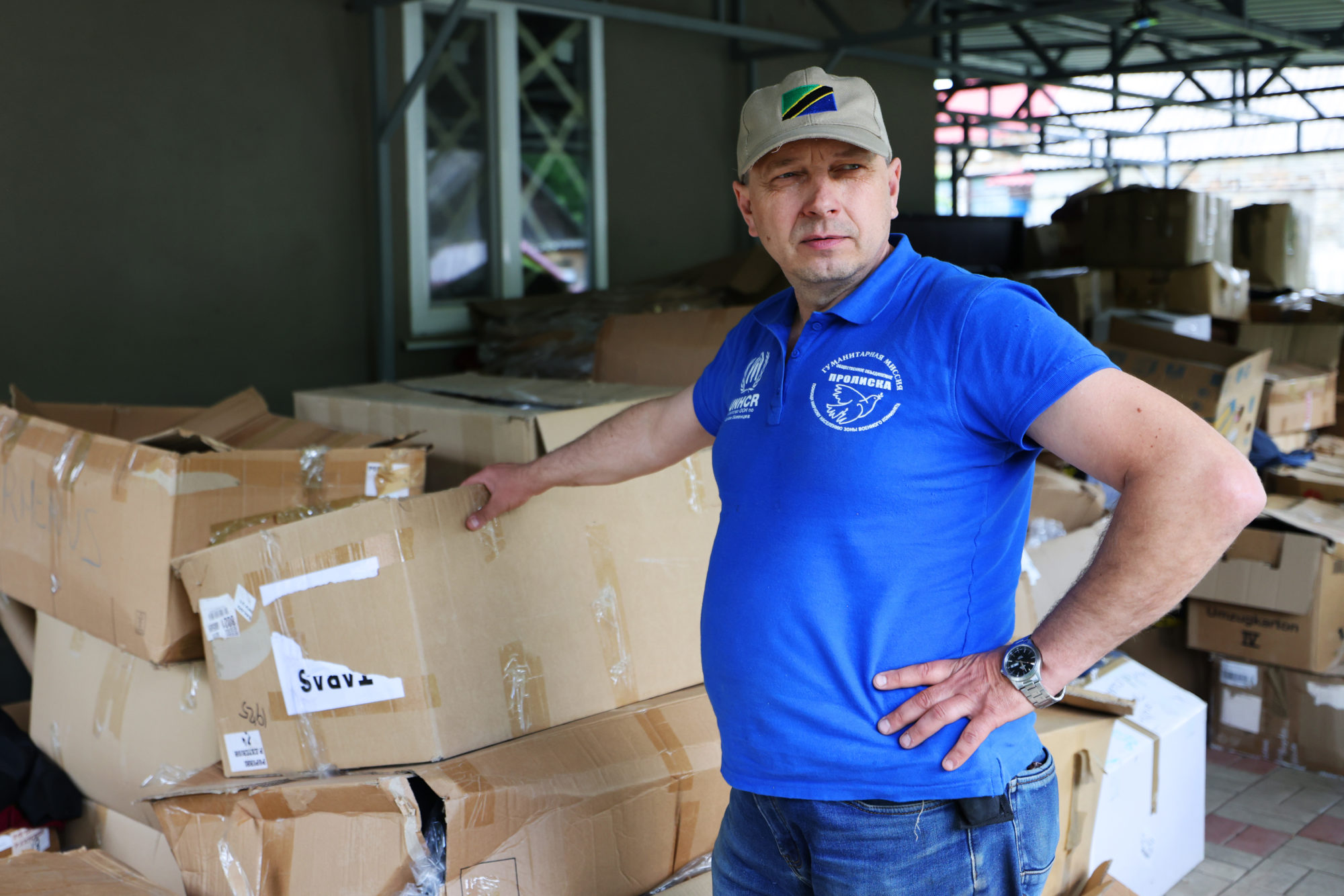 волонтер Євген Ткачов, Гуманітарна місія Проліска
