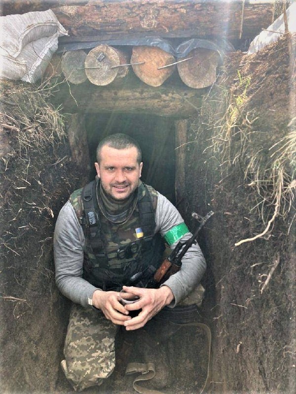 защитний Украины Любомир Савчук из Львовской области