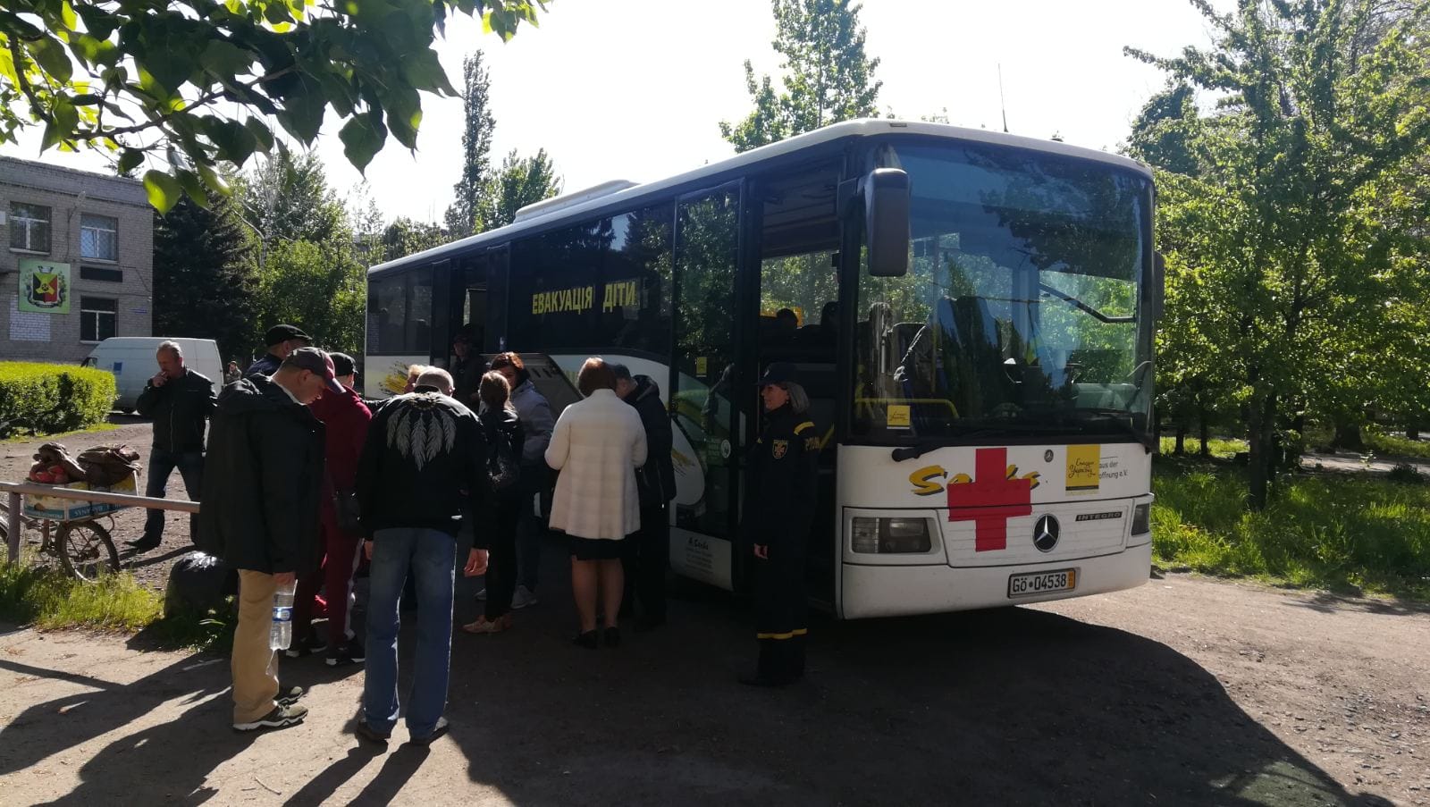 эвакуация из Торецка