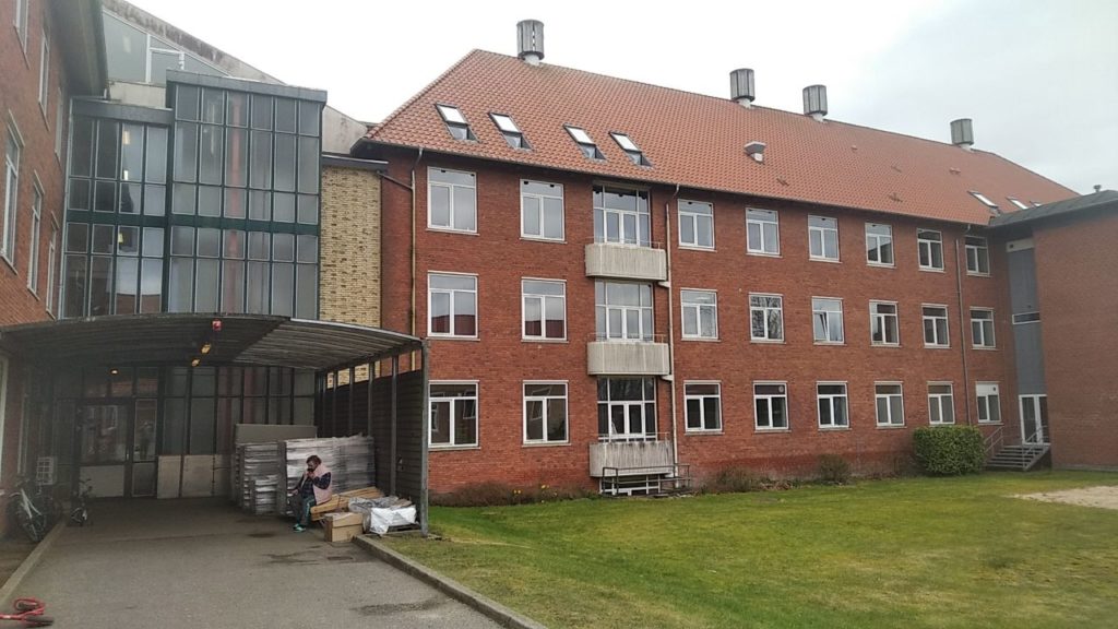 центр для украинских беженцев в Дании