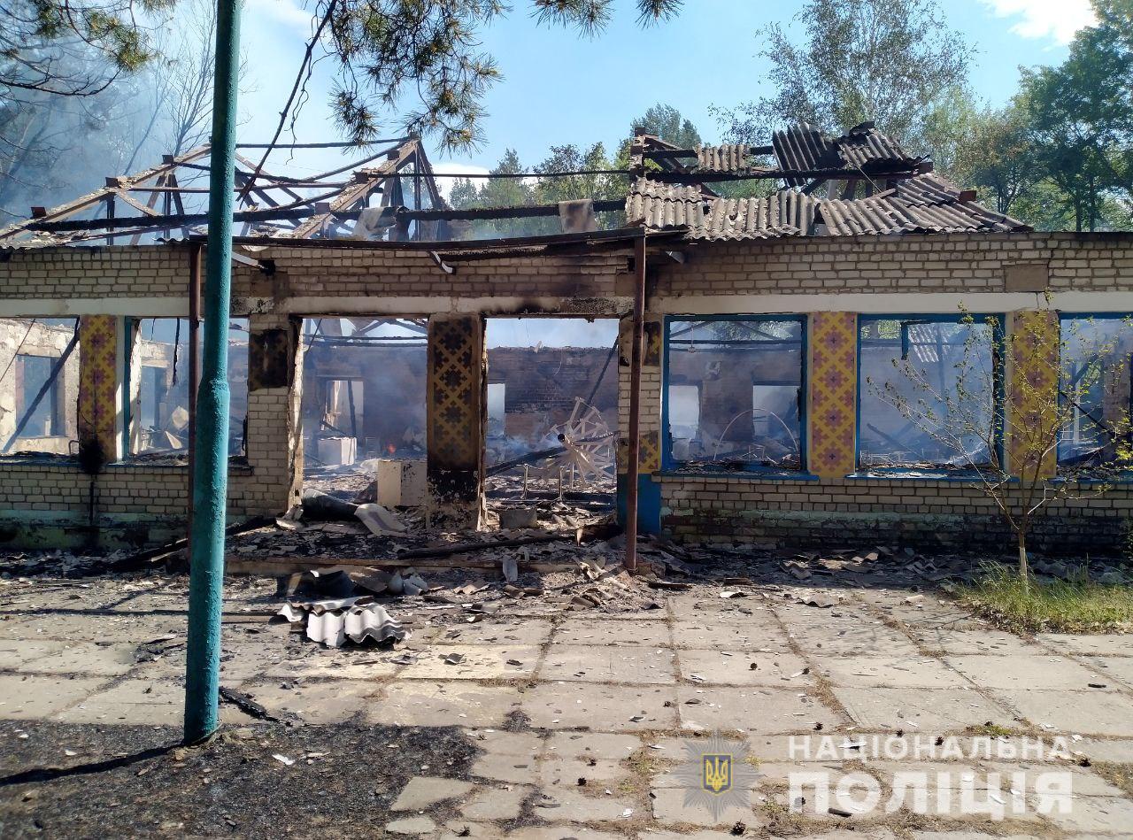 12 мая оккупанты повредили почти 50 гражданских объектов по всей Донетчине