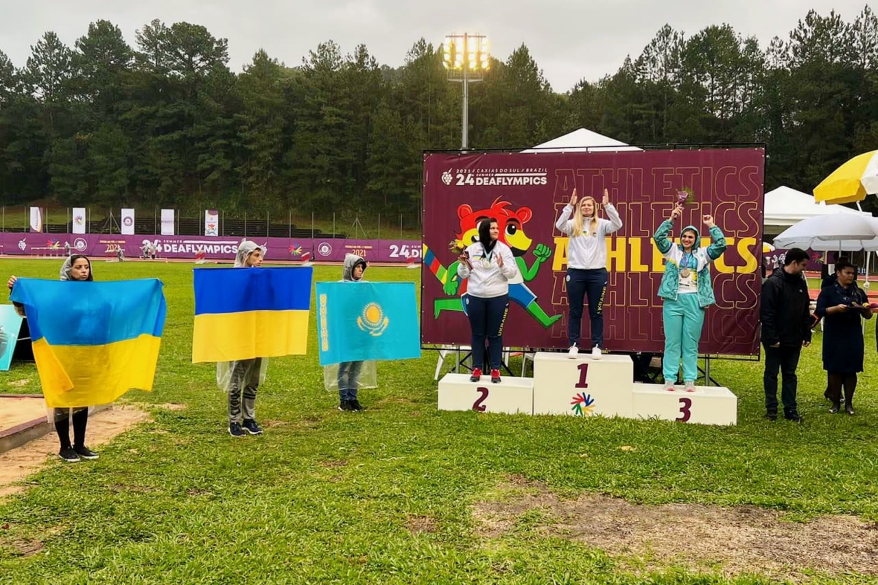 Маріупольські спортсменки вибороли 5 медалей для збірної на Дефлімпійських іграх