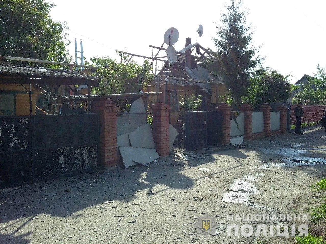 наслідки обстрілу 23 травня в Донецькій області