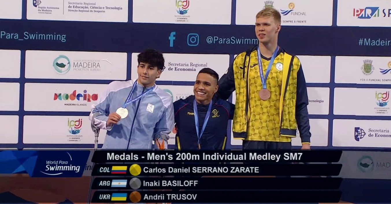 Паралимпиец с Донетчины принес "бронзу" на Чемпионате мира по плаванию
