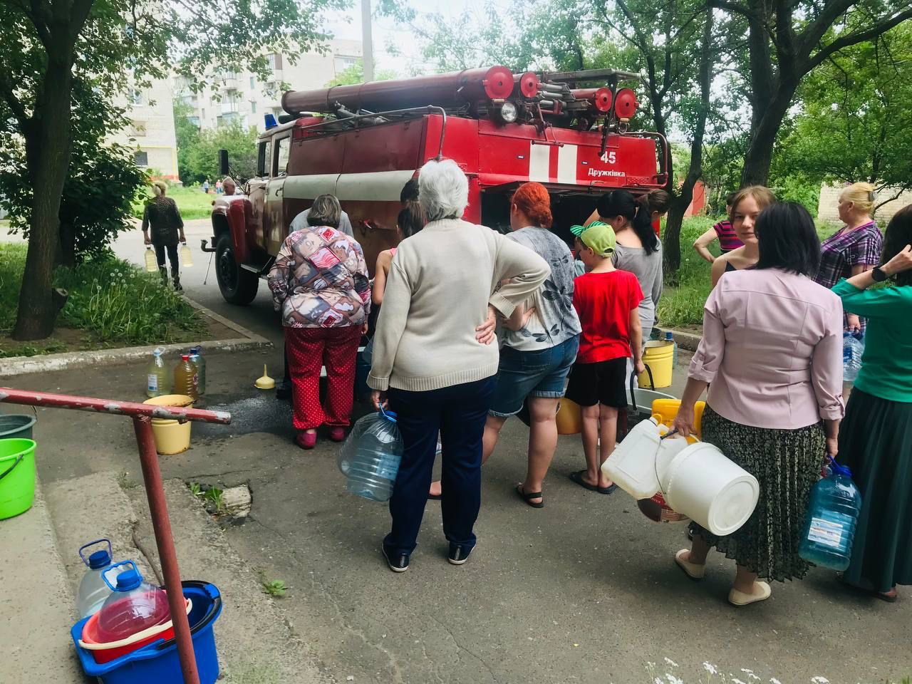 на Донеччині нема води