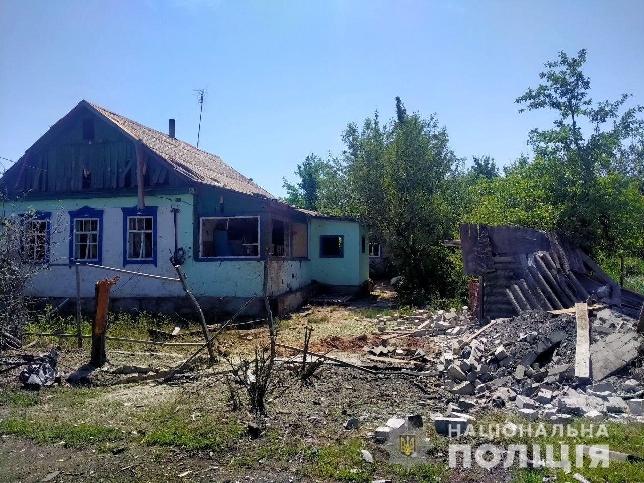 наслідки обстрілу 2 червня в Донецькій області