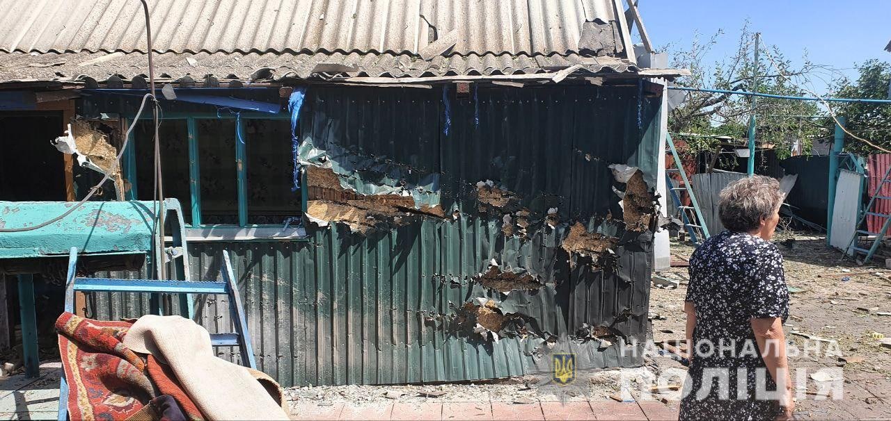 последствия обстрелов РФ в Донецкой области
