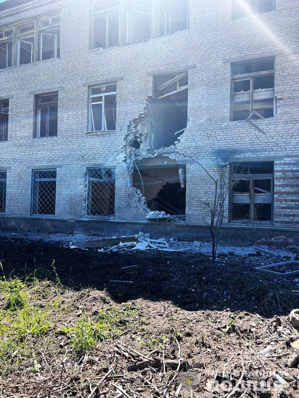 последствия обстрелов РФ в Донецкой области