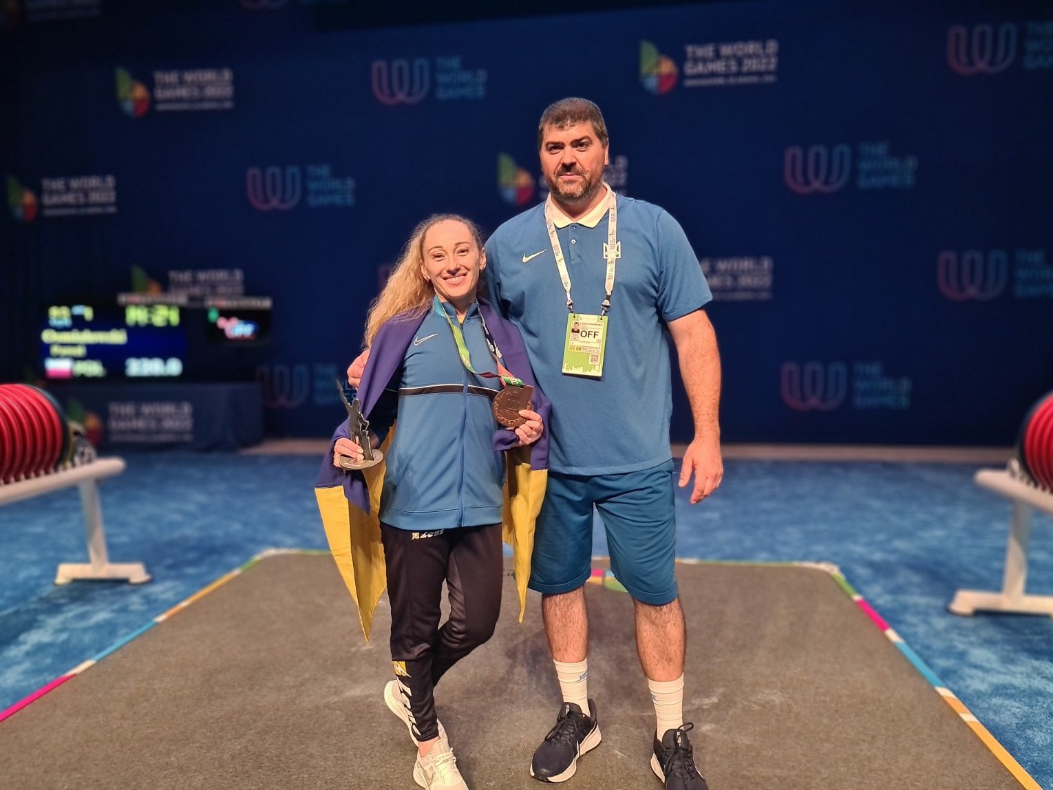Спортсменка с Донетчины завоевала "бронзу" по пауэрлифтингу на Всемирных играх