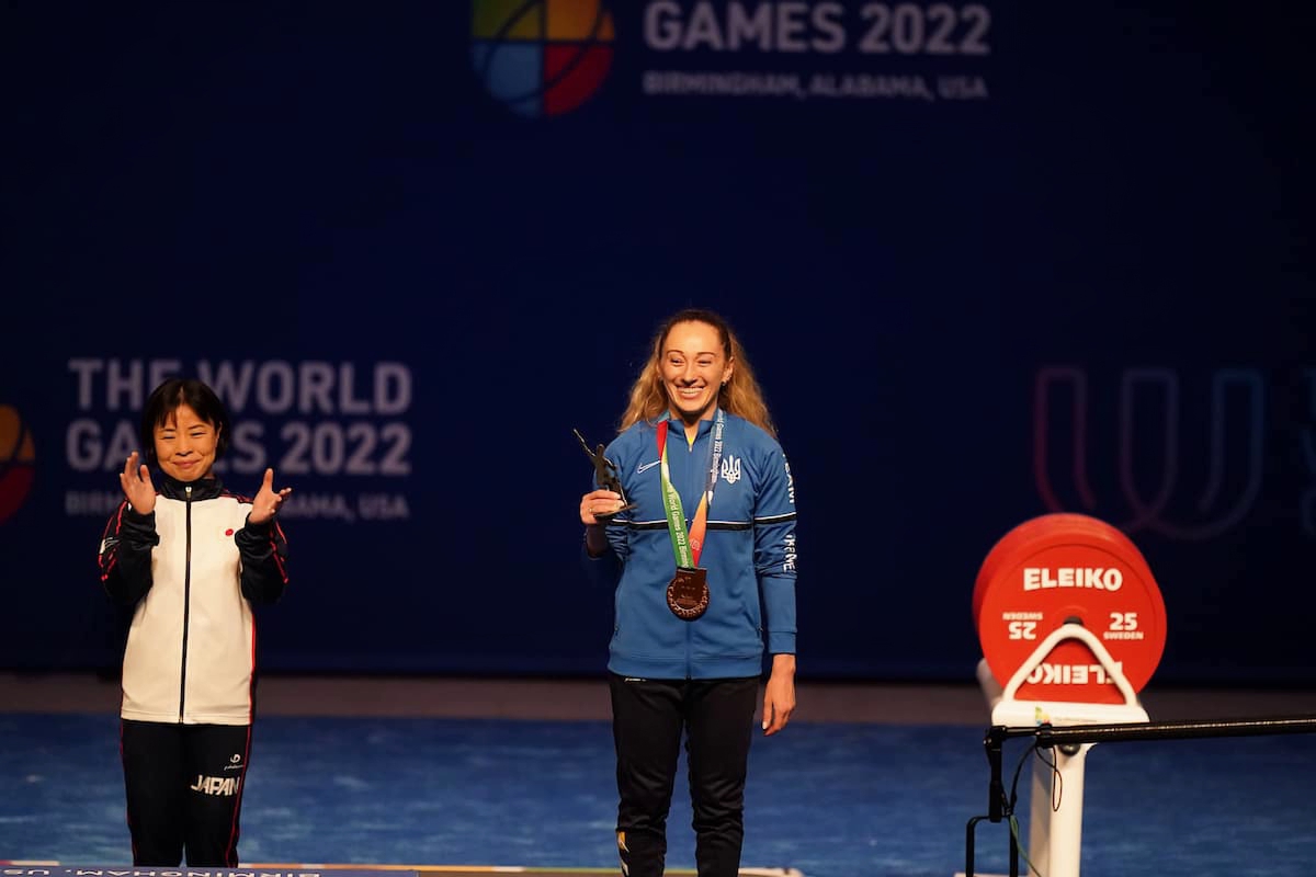 Спортсменка с Донетчины завоевала "бронзу" по пауэрлифтингу на Всемирных играх