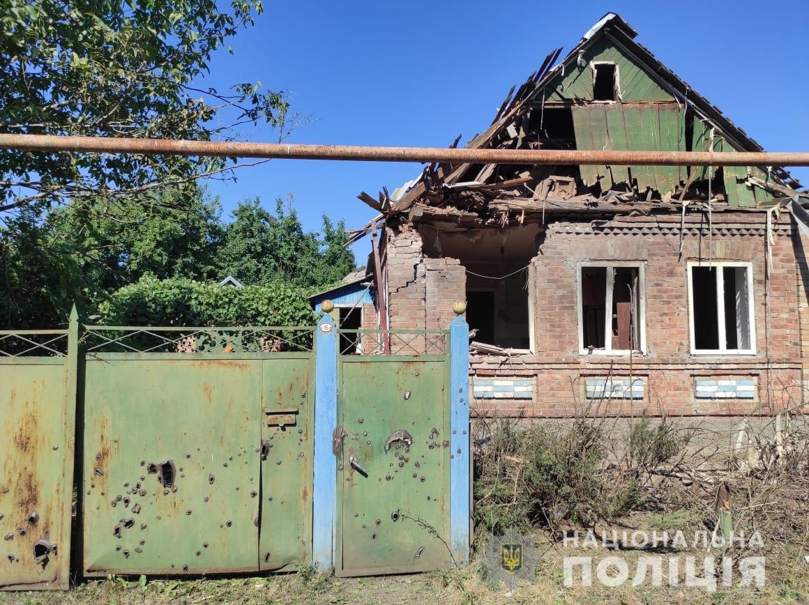 15 июля от обстрелов россиян погибли 7 жителей Донетчины. Разрушены более 50 гражданских объектов 2