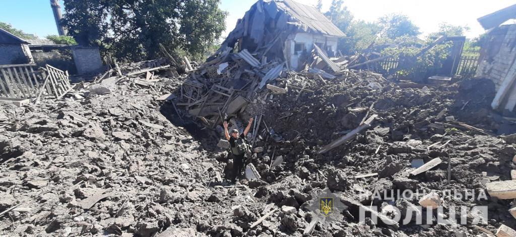 15 июля от обстрелов россиян погибли 7 жителей Донетчины. Разрушены более 50 гражданских объектов 7