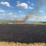 Згоріло у 100 разів більше, ніж торік: окупанти спалили майже 600 гектарів пшениці на Донеччині, — ДСНС