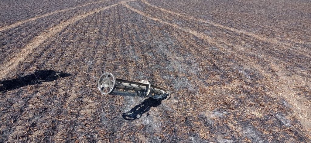Сгорело в 100 раз больше, чем в прошлом году: оккупанты сожгли почти 600 гектаров пшеницы в Донецкой области, — ГСЧС 3