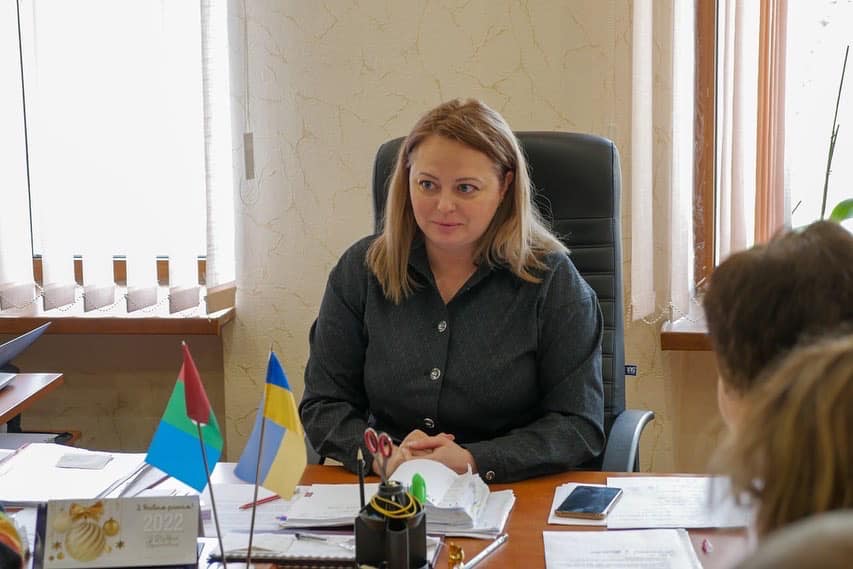 секретар міськради Ганна Петриєнко-Полухіна в Бахмуті