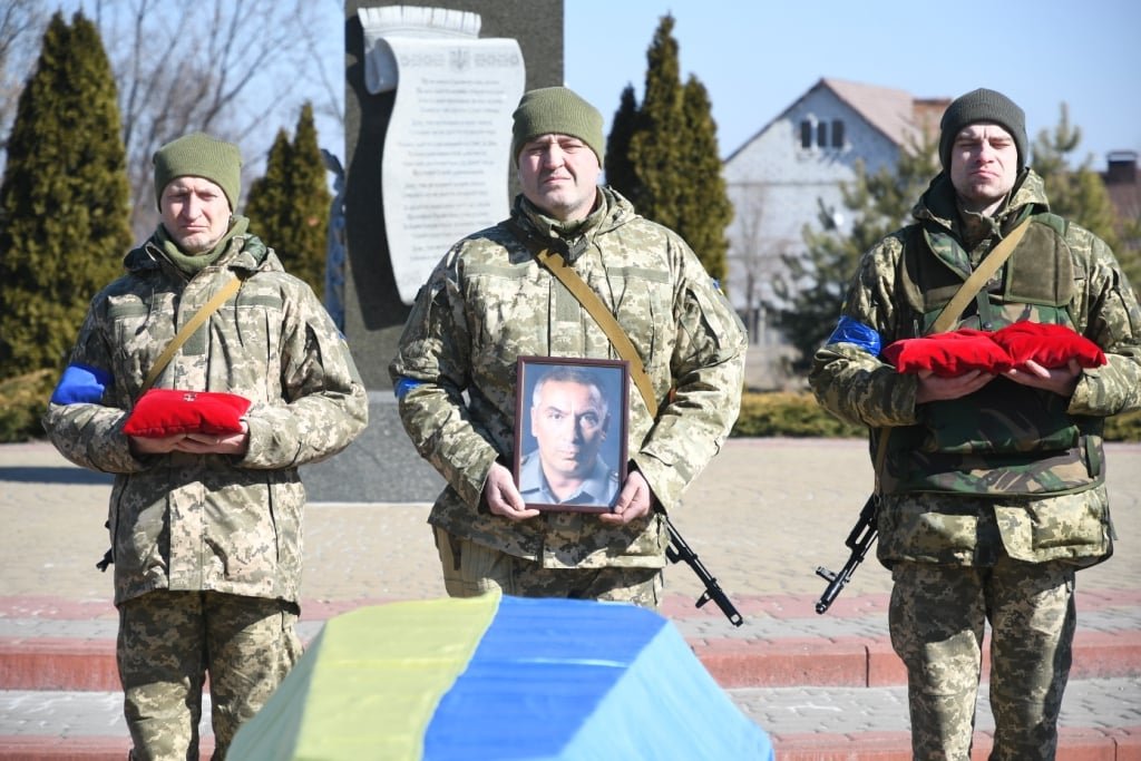 Погиб за Украину. Почтим минутой молчания полковника ВСУ с Киевской области Валерия Гудзя