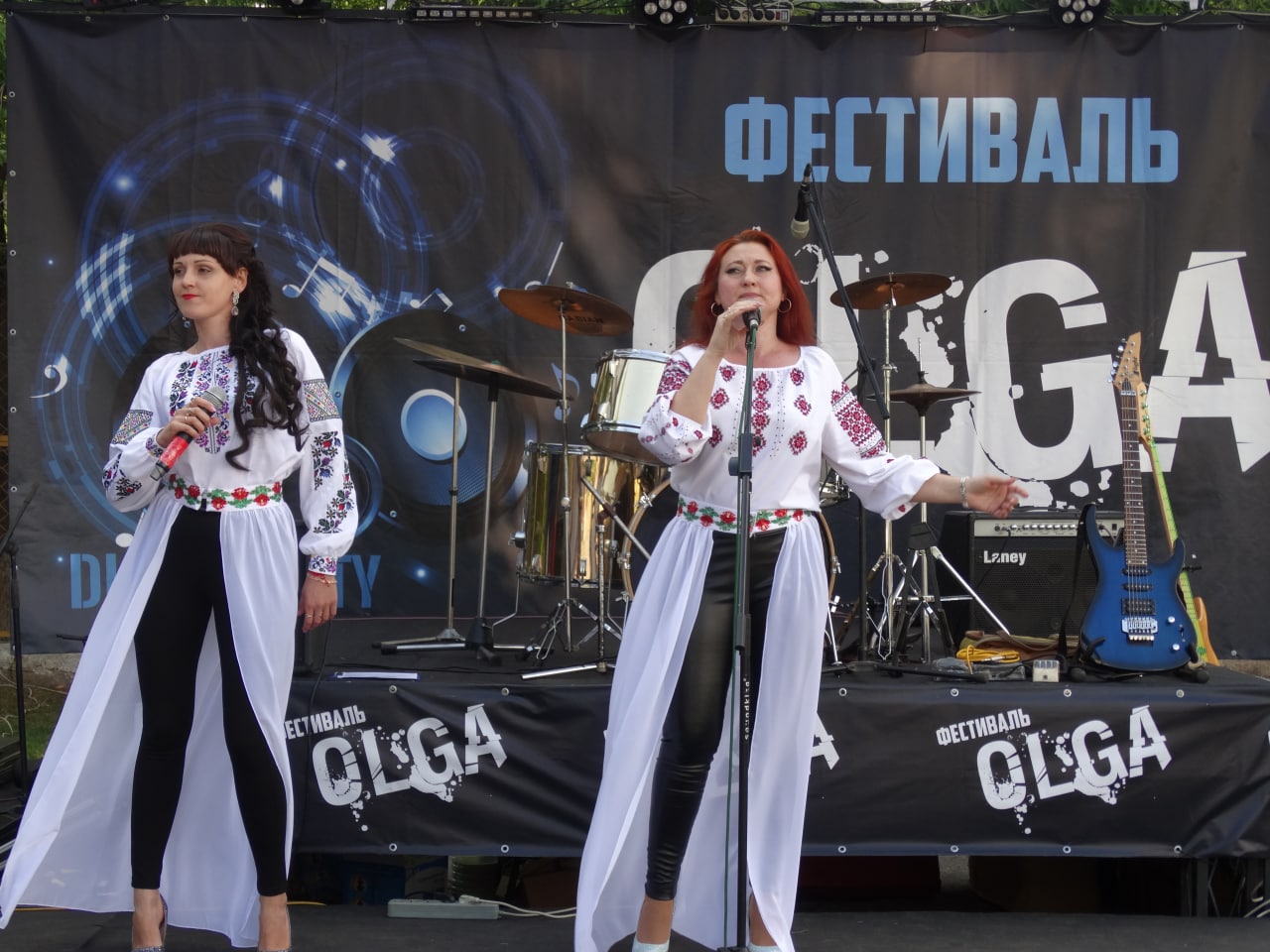На фестиваль ОLGA приезжали музыкальные группы из Лимана, Бахмута, Соледара, Северска и Часов Яра