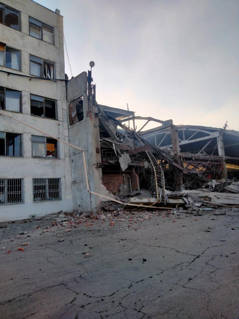 последствия обстрела 8 июля в Донецкой области