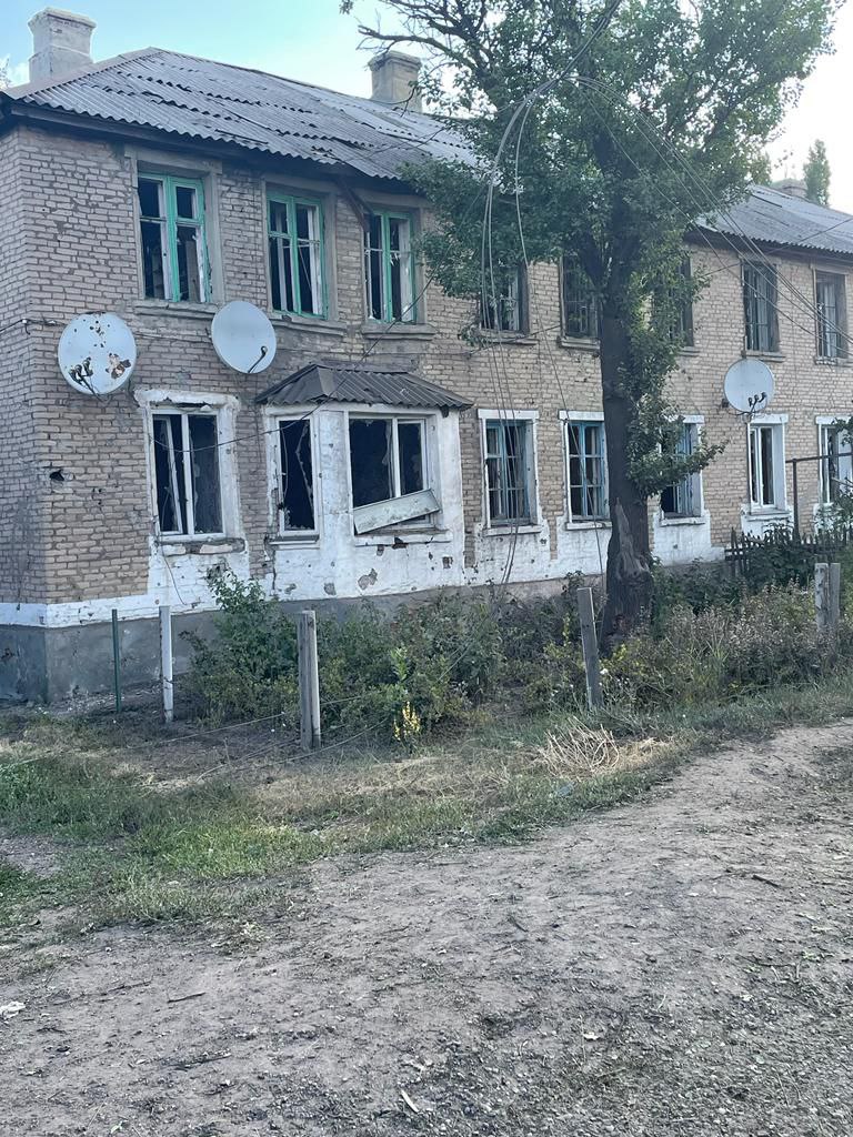 последствия обстрела 8 июля в Донецкой области