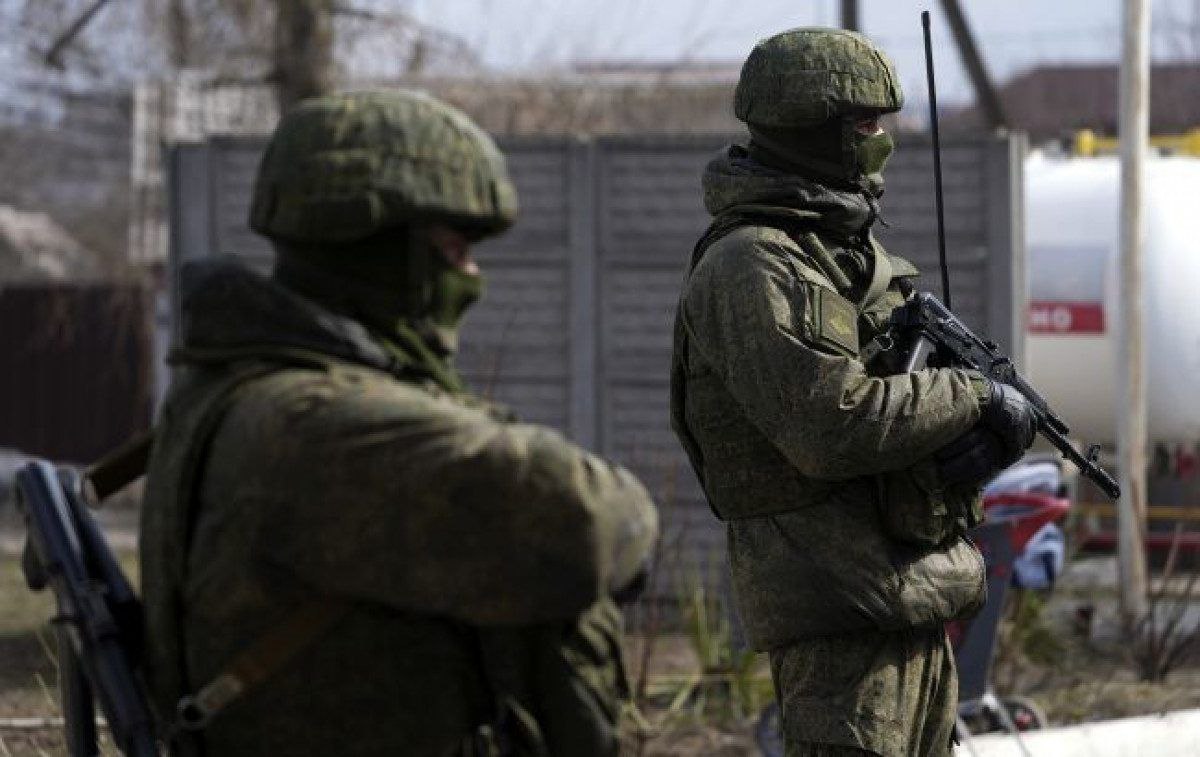 российские оккупанты в Украине