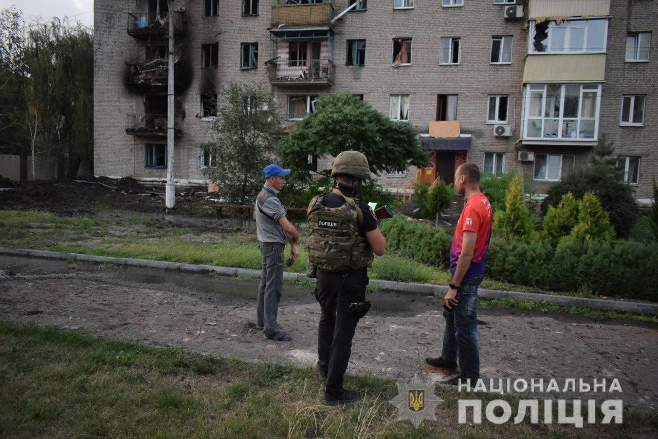 За добу окупанти обстріляли 5 населених пунктів Донеччини