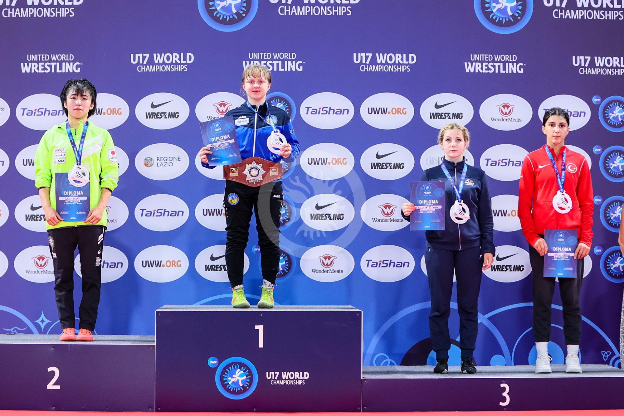 Бахмутянка  Марія Єфремова перемогла на чемпіонаті світу з вільної боротьби серед юніорок до 17 років