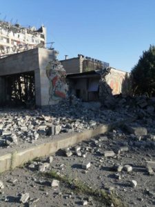 В Светлодарске уничтожили гостиницу “Донбасс” с уникальной мозаикой на стенах (ФОТО) 1