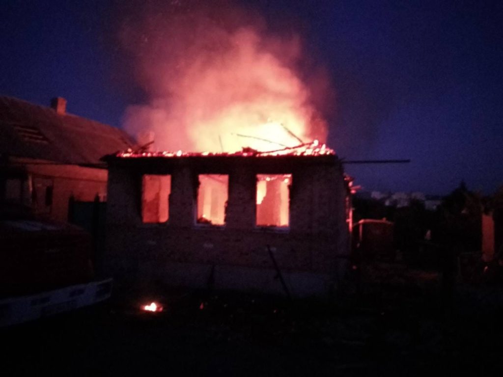 За ночь в Бахмуте от обстрелов оккупантов было 5 пожаров