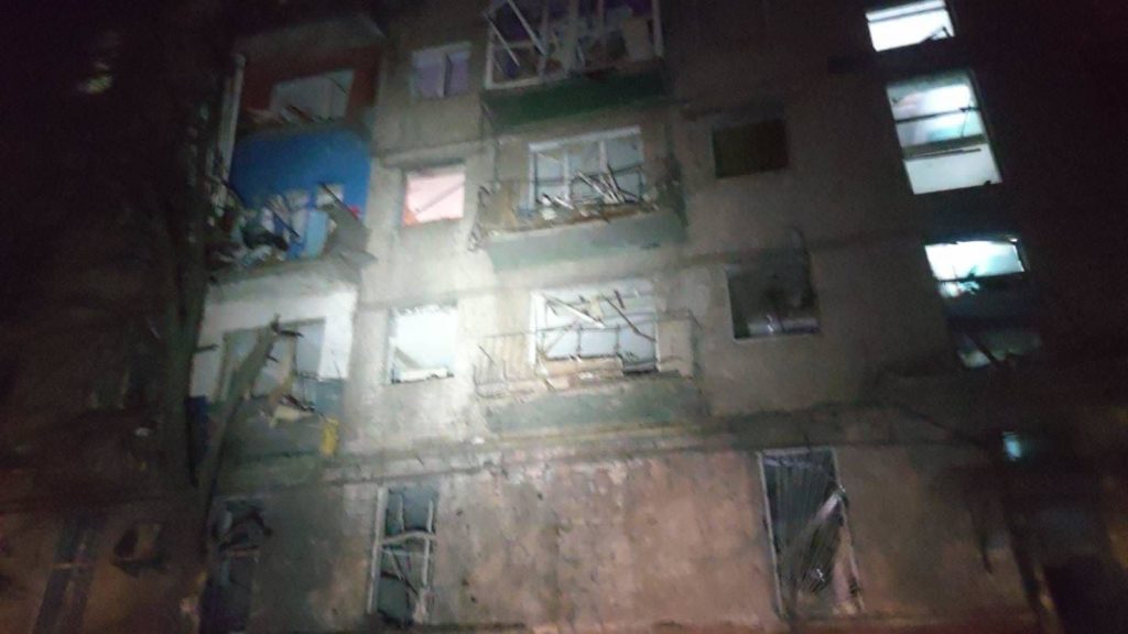 В Краматорске ночью под обстрелом оказался центр. Есть раненые (ФОТО, ВИДЕО)