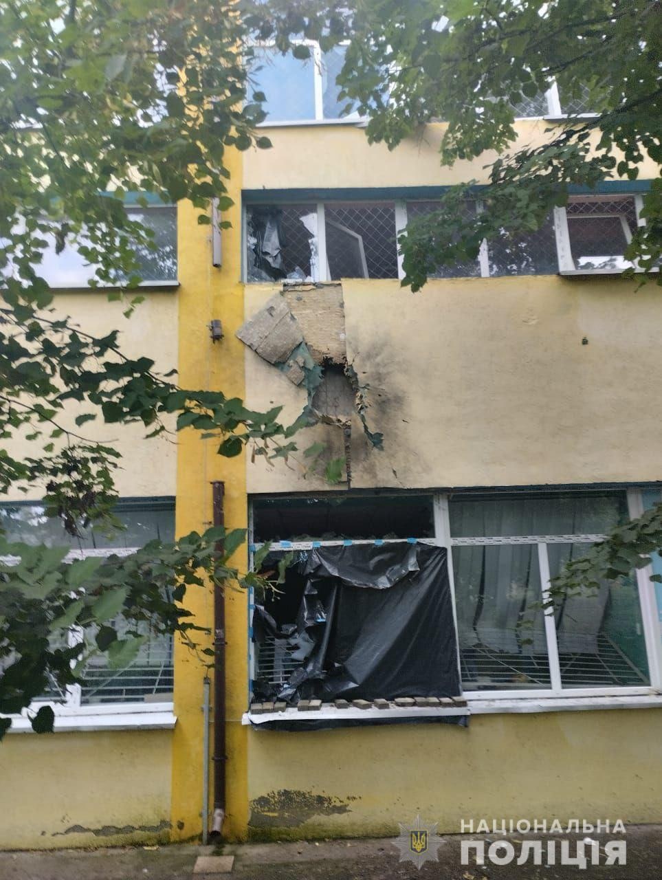 последствия обстрела 3 августа в Донецкой области