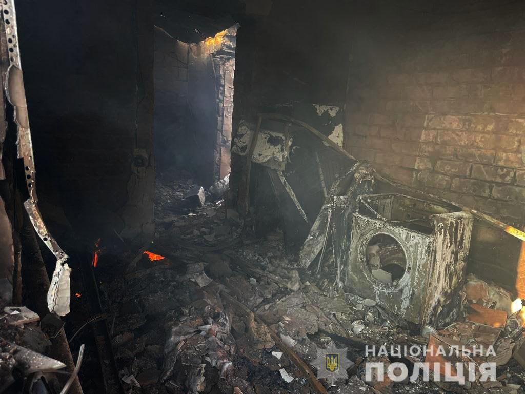 наслідки обстрілу в Донецькі області