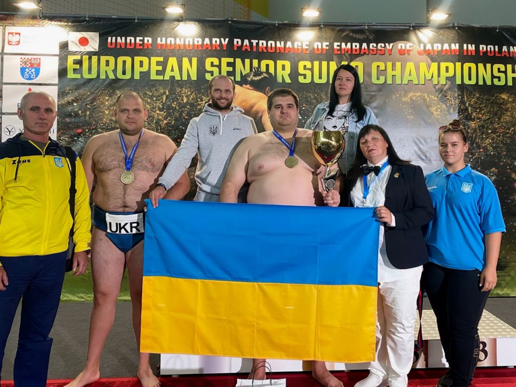 Бахмутские сумоисты завоевали 7 наград на чемпионате Европы (ФОТО)