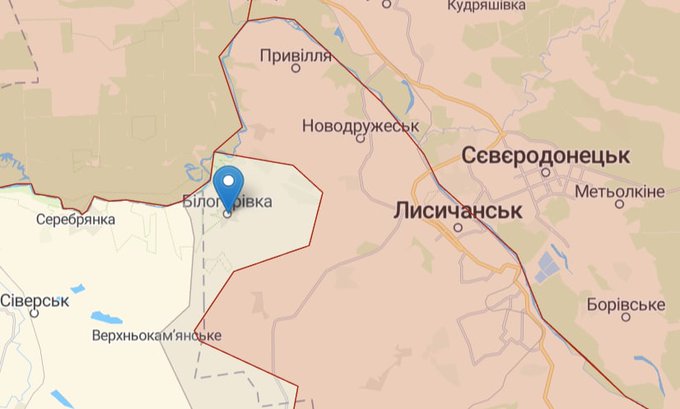 Білогорівка на Луганщині повністю під контролем ЗСУ, — Гайдай