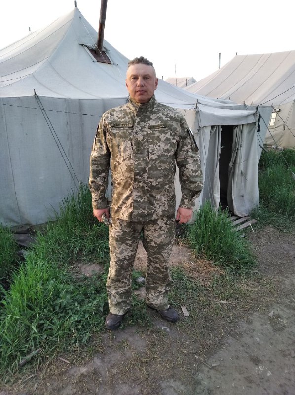 военный Александр Павленко из Бахмута