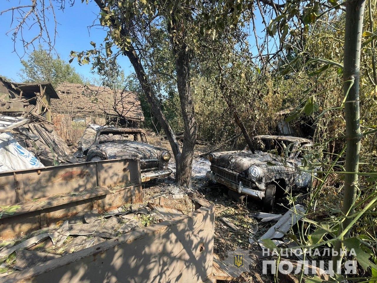 обстріляні машини в Донецькій області