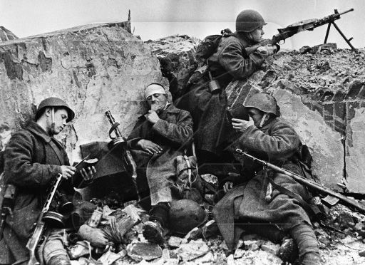 бійці Червоної армії під час Другої світової війни