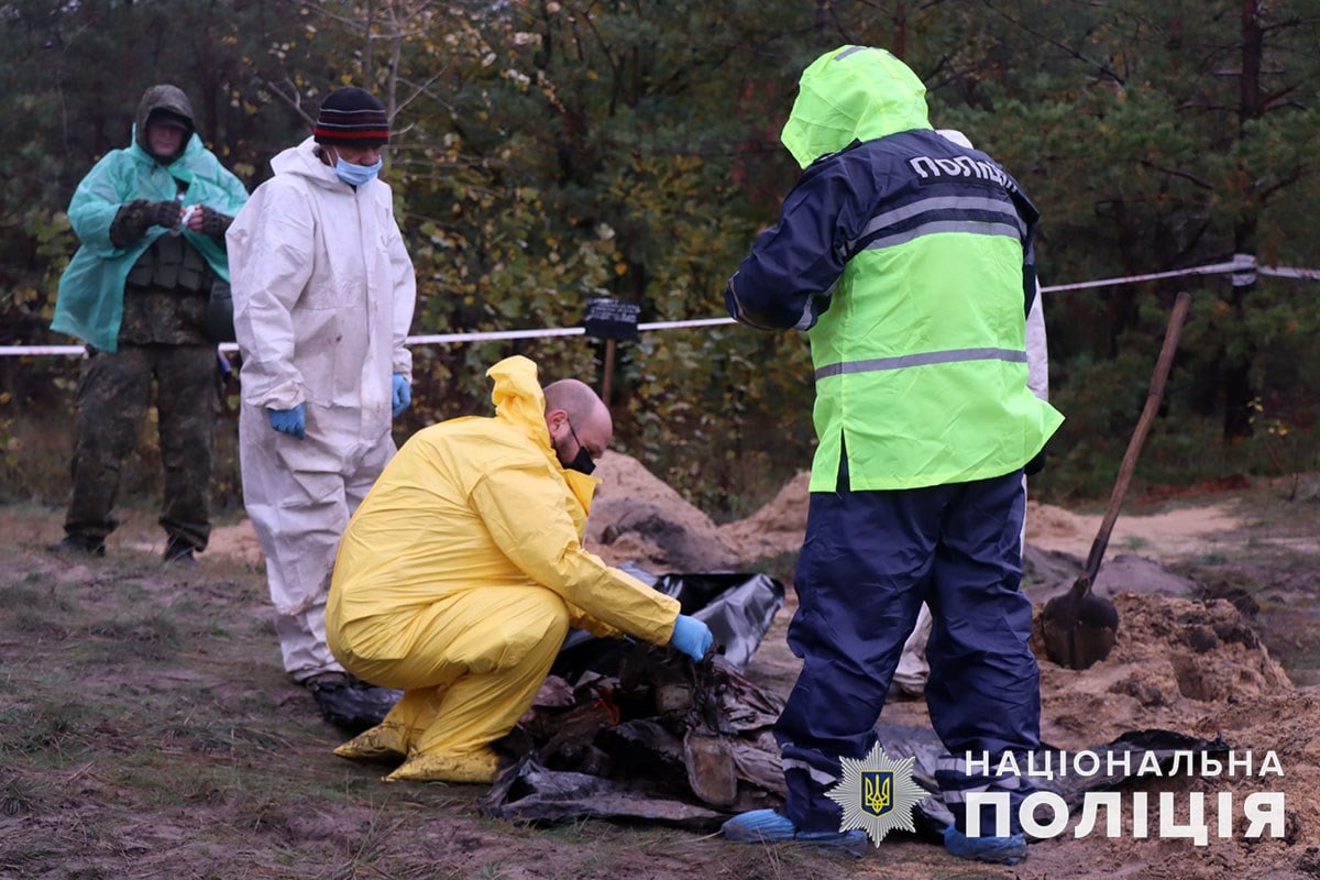 эксгумация умерших в Донецкой области
