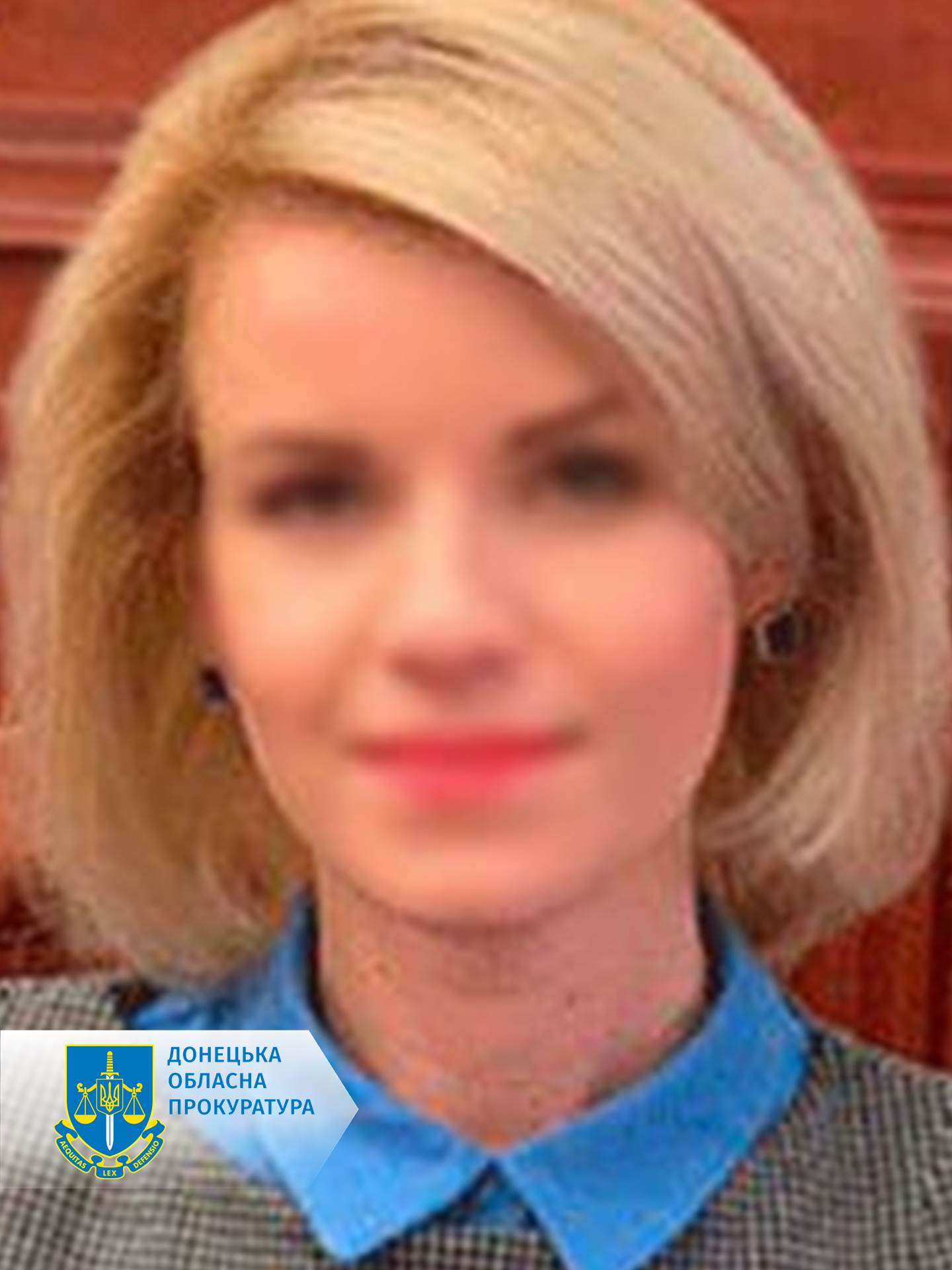 підозрювана в організації псевдореферендуму Анастасія Селіванова в Донецькій області