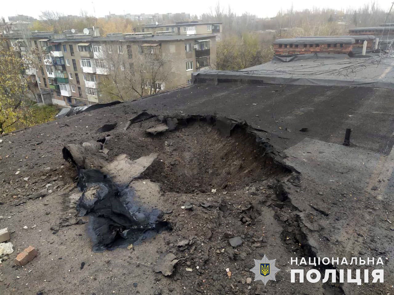 10 ноября россияне обстреляли 9 населенных пунктов Донецкой области, убили и ранили 7 жителей 6