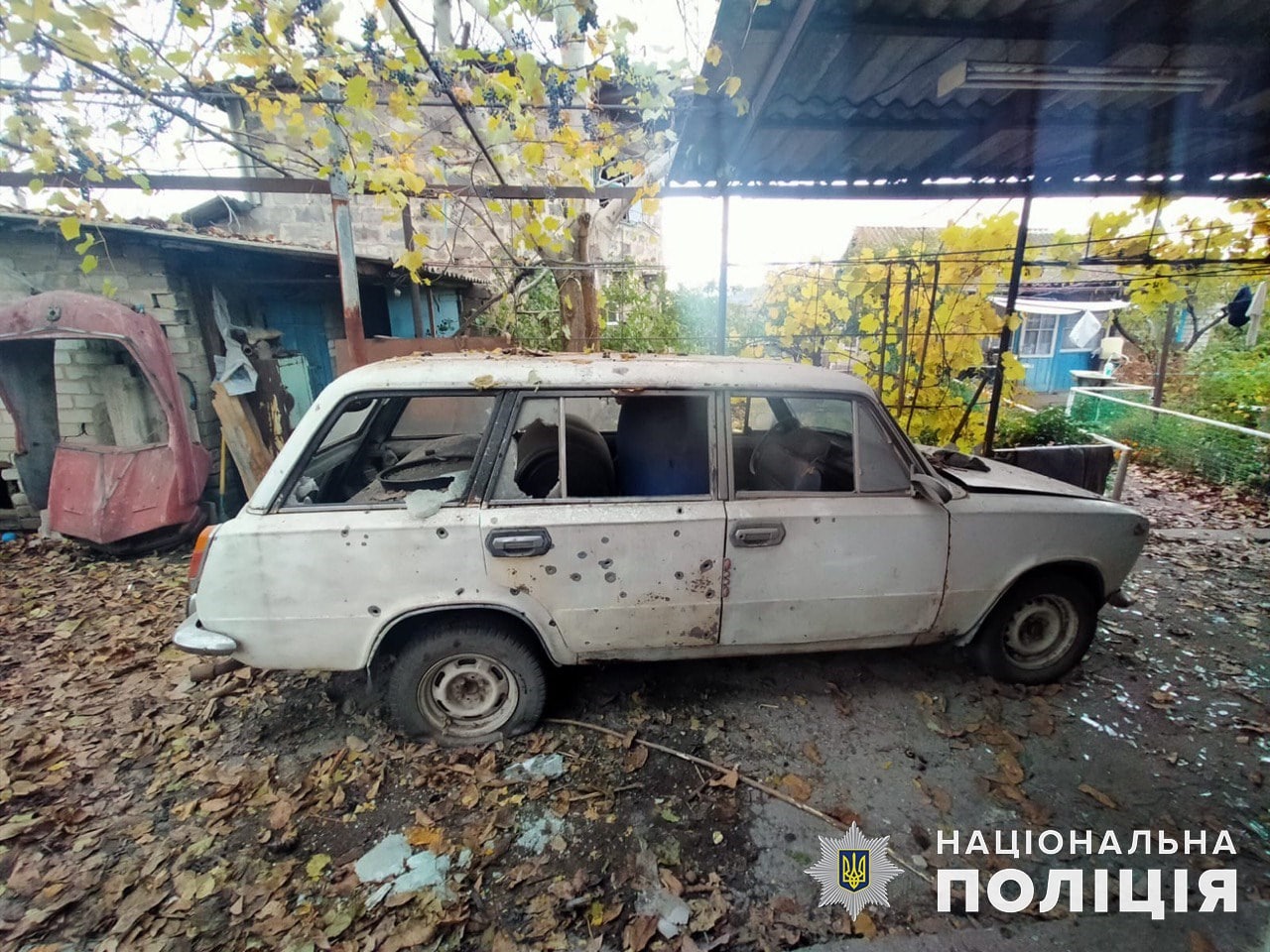 обстріляна машина у Донецькій області