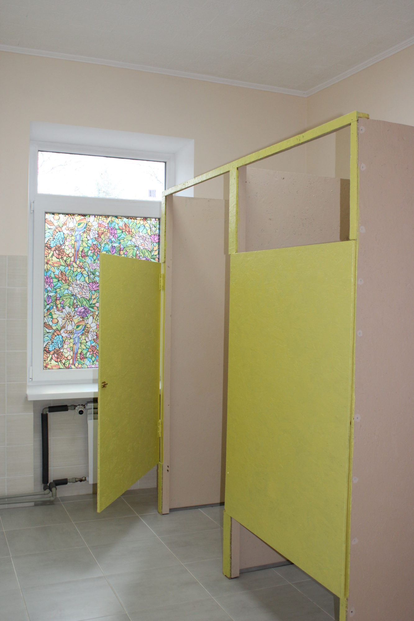 відремонтований туалет у палаці культури у Світлодарську