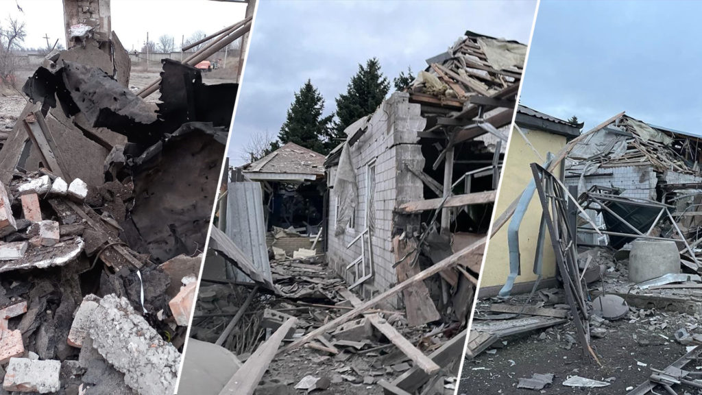 Окупанти зруйнували 50 цивільних об’єктів на Донеччині: загинув мешканець Діброви та двоє бахмутян (зведення)