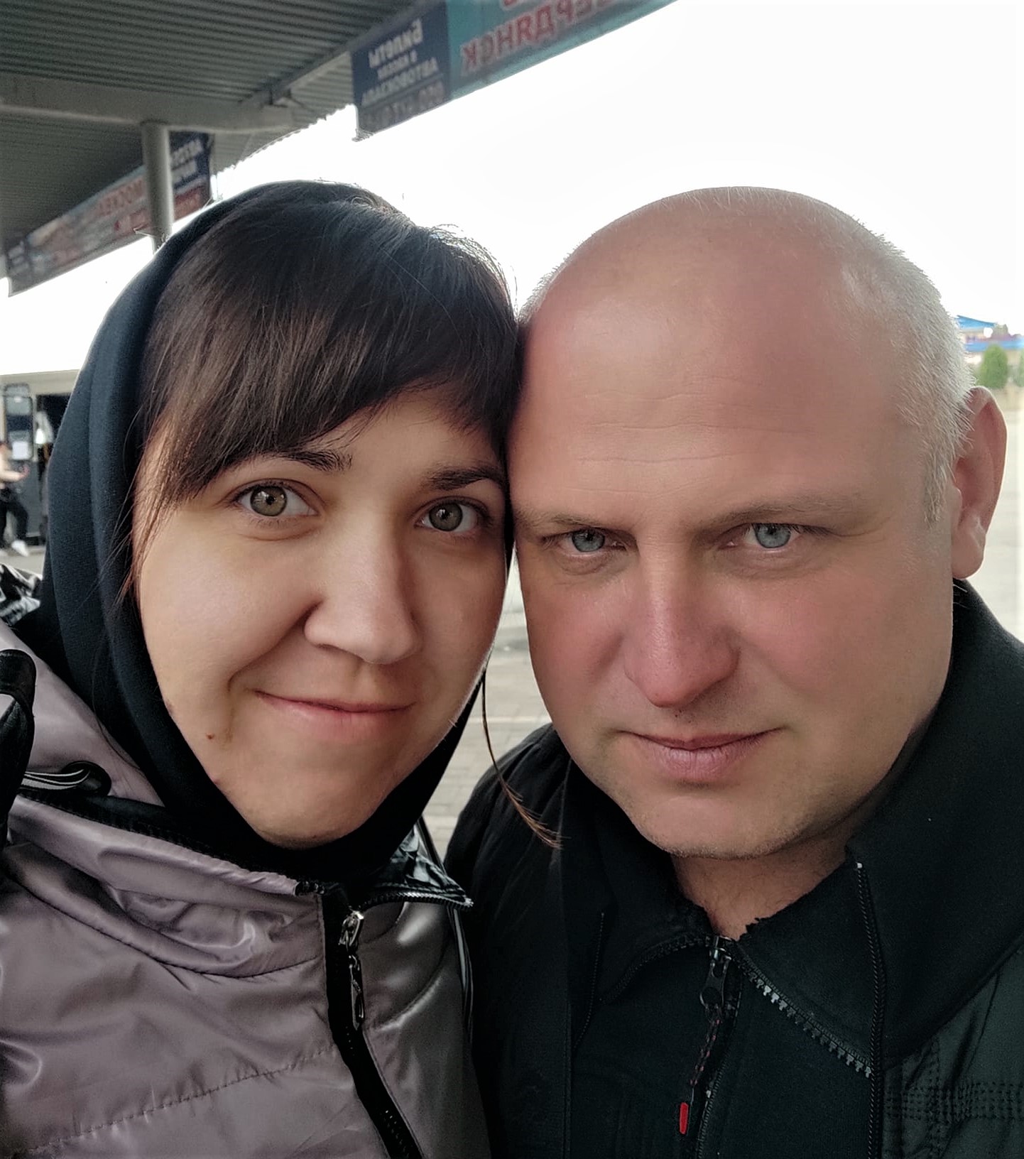Олександр Кузьменко з дружиною