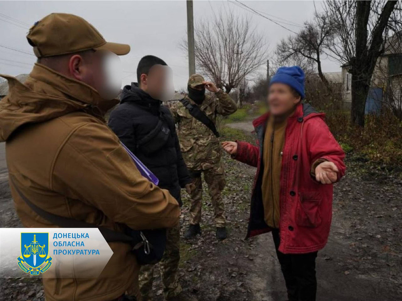 ймовірна колаборантка у Лимані