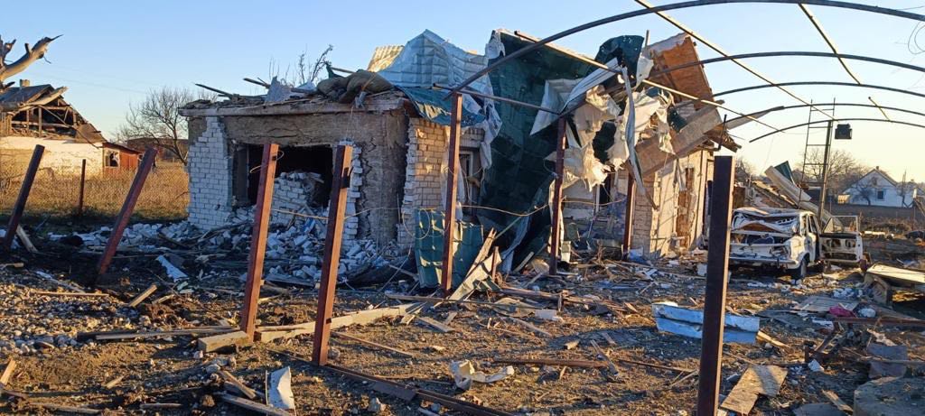 Росіяни обстріляли ракетами село в Запорізькій області